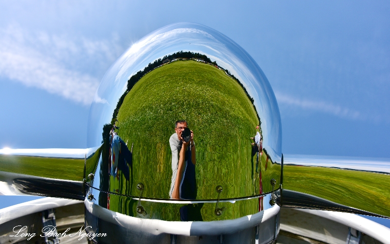 Spinner and Me, Cawley Airport, Washington 