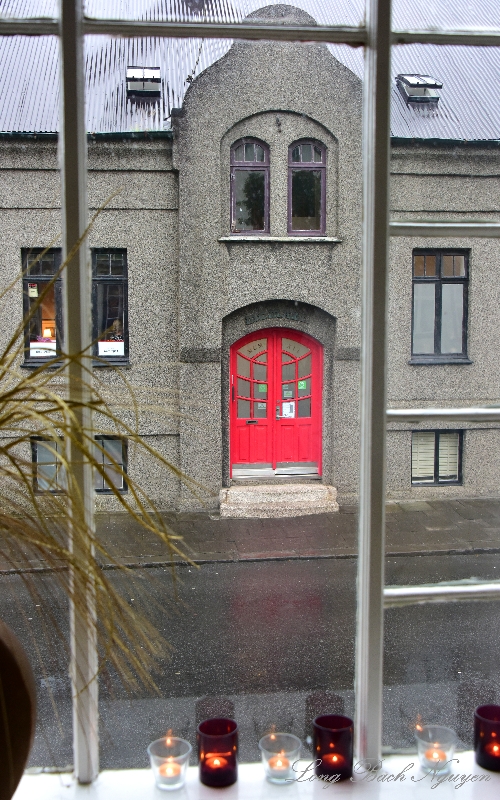 Red Door Reykjavik Iceland   