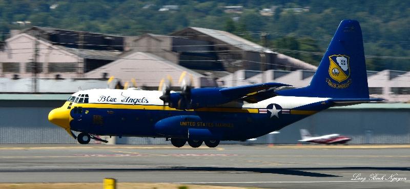 Blue Angels C-130 Fat Albert Seattle Seafair 2015 Boeing Field  