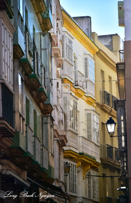 Beautiful Old Buildings Cadiz Andalusia 