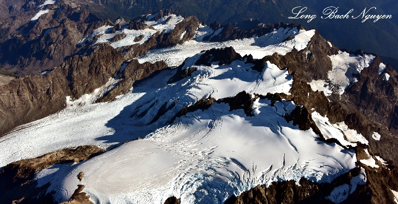 Mt Olympus, Olympic Mountain National Park, Washington   