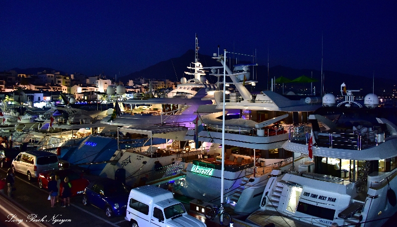 Yachts at Marbella Marina Spain 728 