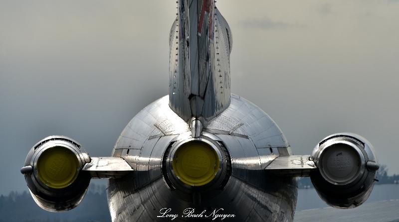 American Airlines Boeing 727, Clay Lacy Aviation, Boeing Field 045a  
