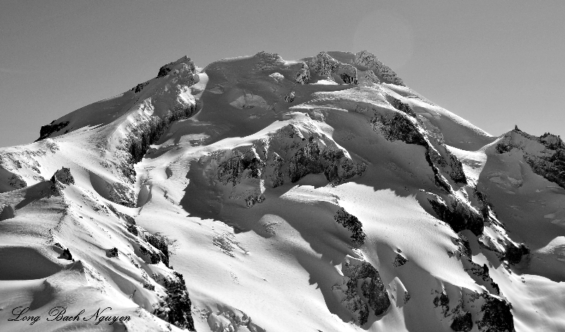 Glacier Peak, Kennedy Peak and Glacier, Scimitar Glacier, Washington Cascade Mountains 150  