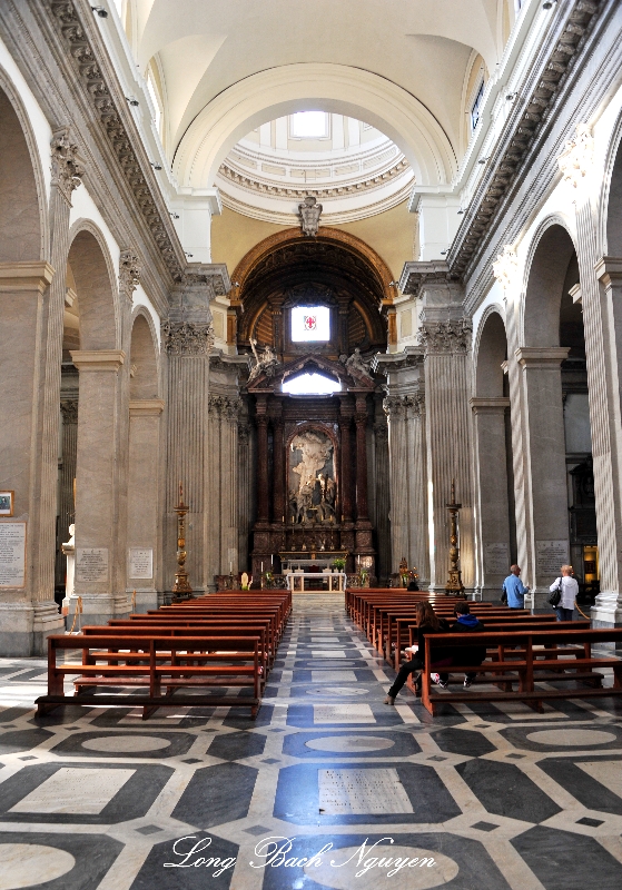 San Giovanni dei Fiorentini, Via Paola, Rome, Italy 
