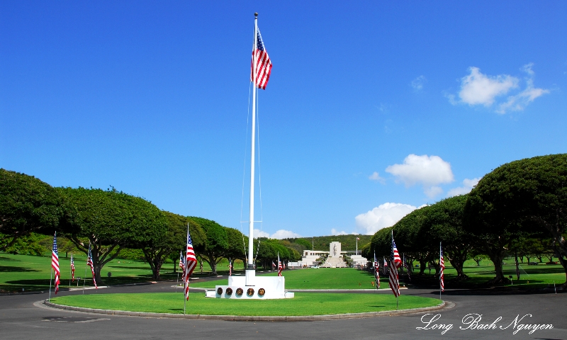 National Memorial Cemetery of the Pacific Punchbowl Crater Honolulu Hawaii 031 