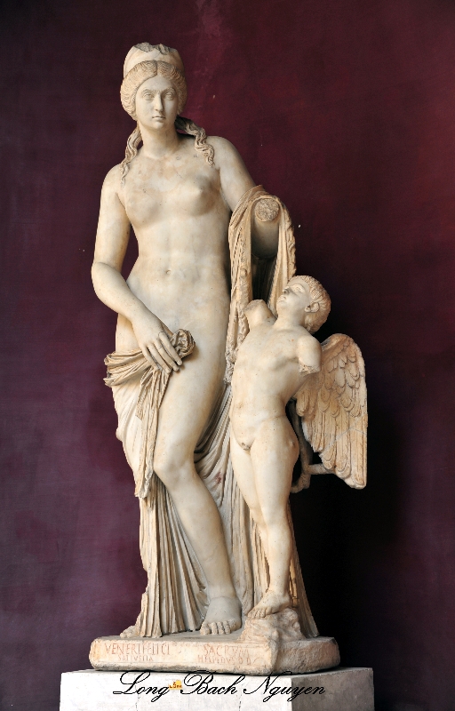 Statue Vatican Museum Rome Italy 158  