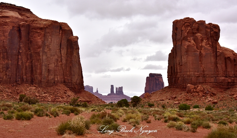 North Window Overlook to Monument Valley Navajo Tribal Park Arizona 891  