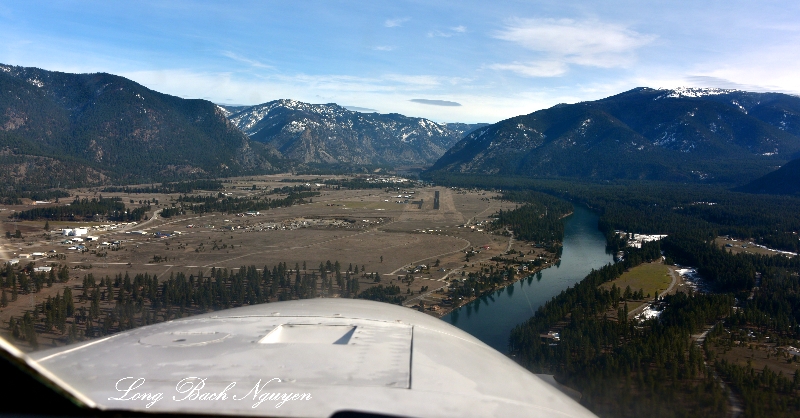 Landing Piper Meridian in Thompson Falls Montana 061  
