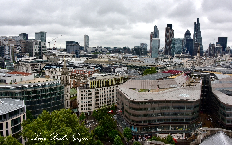 Londons Skyline from St Pauls Cathedral 009  