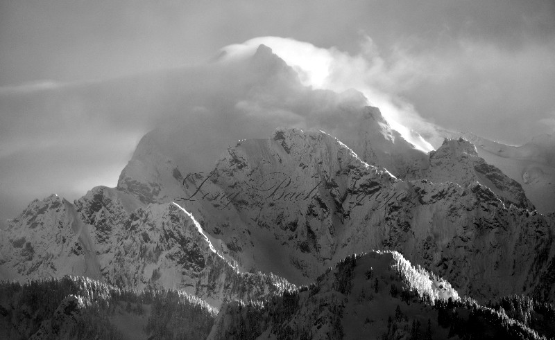 Severe Wind over Three Fingers Mountain of Washington Cascade Mountains 037 