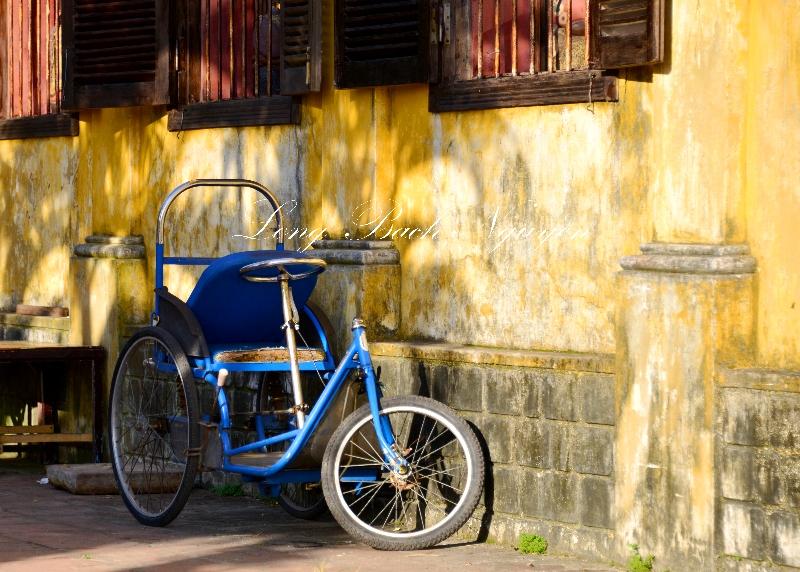 Blue Tricycle in Hoi An 1154  
