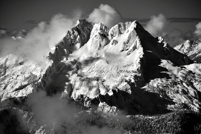 The Brothers in Olympic Mountains Washington 190 