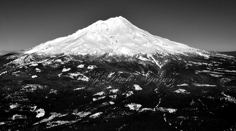 Mount Shasta Stratovolcano California 344a  