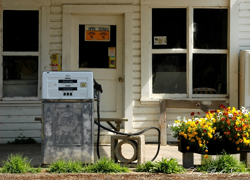Gas Station, Remote, Oregon