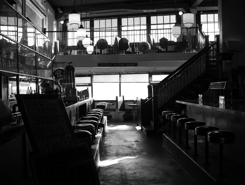 closed diner