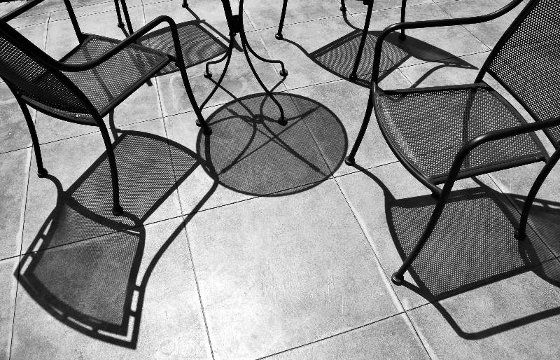 table and chairs