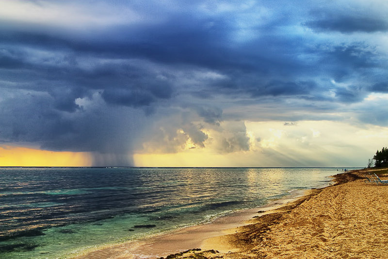 Rain at Sea