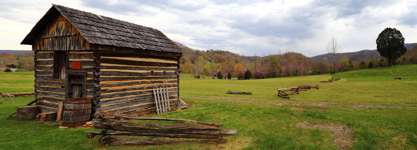 The Western Outlet of the Cumberland Gap into the Fabulous Open Lands Of Kentucky