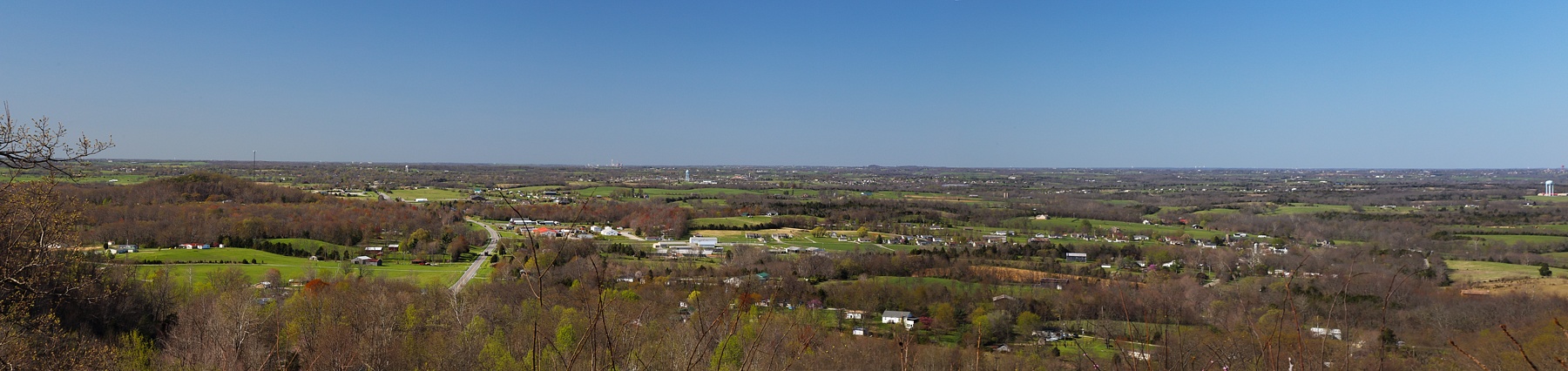 Highway 27, Looking North, East Central Kentucky Overlook