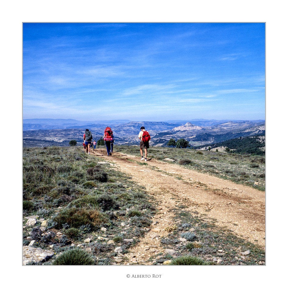 Caminat pel GR7 direcci a Morella