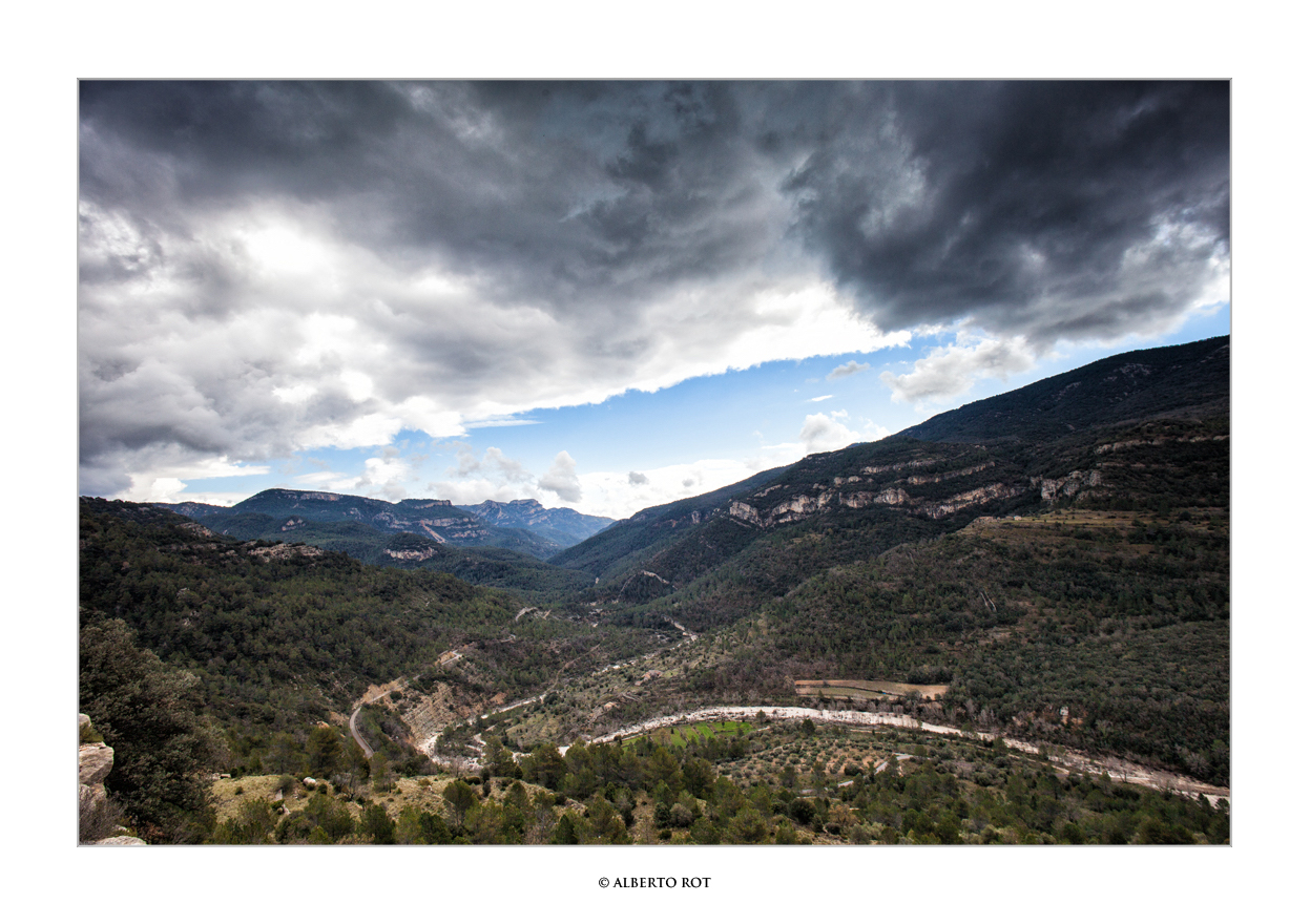 20/03/2016  Barranc de Vallibona. Vista des de el mas de La Solana