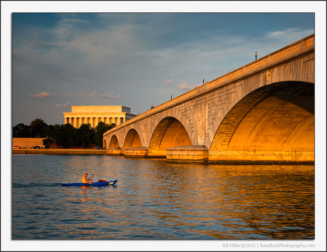 Lincoln and the Memorial Bridge