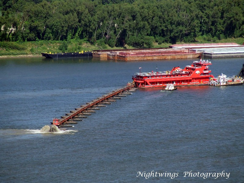 East Baton Rouge Parish - Baton Rouge - Miss River dredge