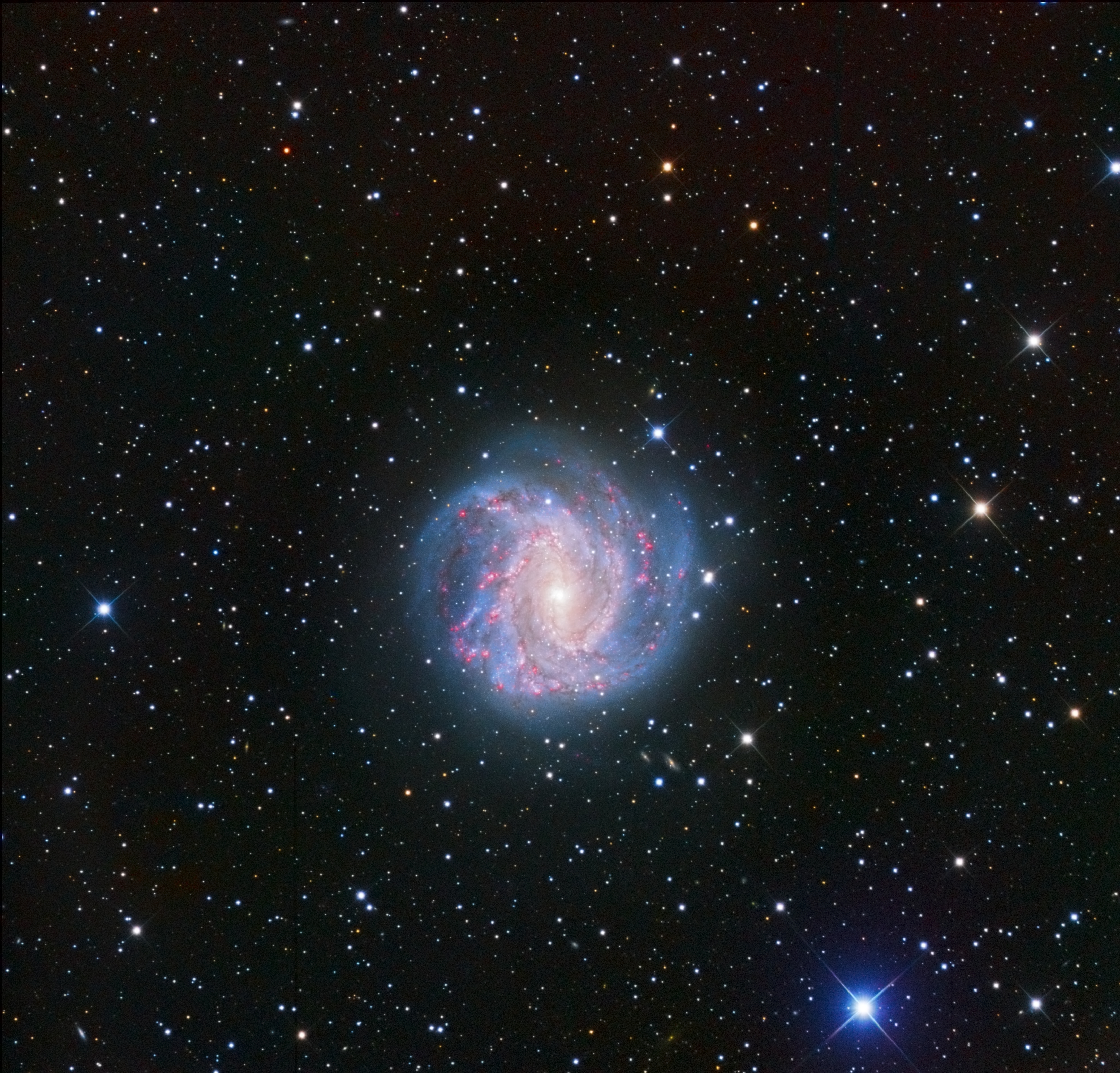 M83 with Ha data added