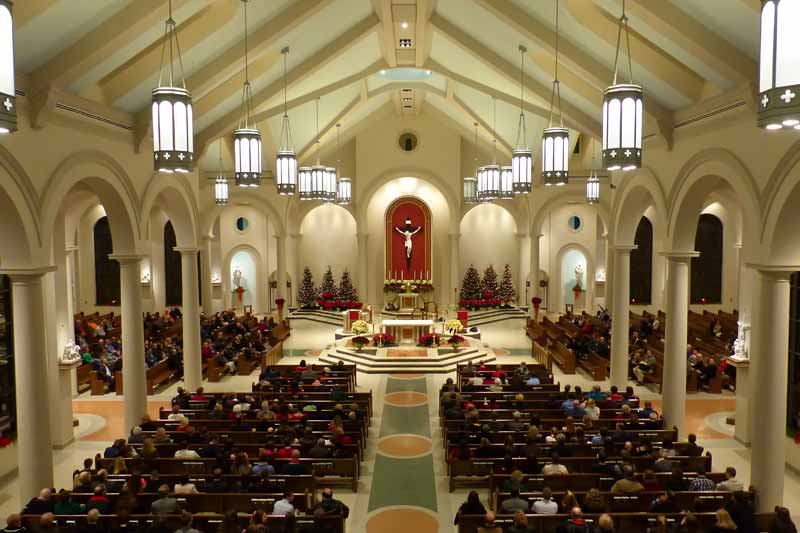 First Christmas in the New St. Joseph Church (814)