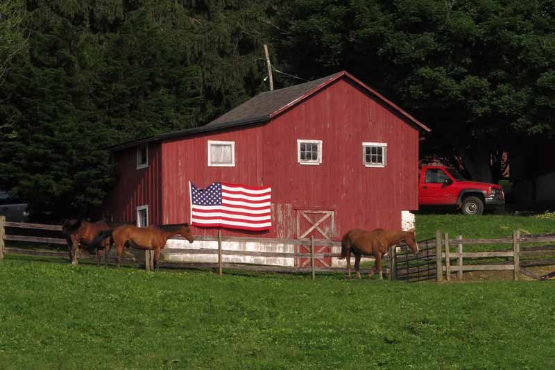 The All-American Red Pickup