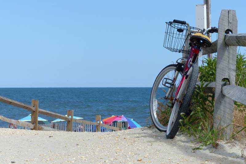 Relaxing in Stone Harbor