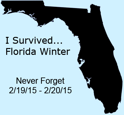 Surviving a Florida Winter 2015