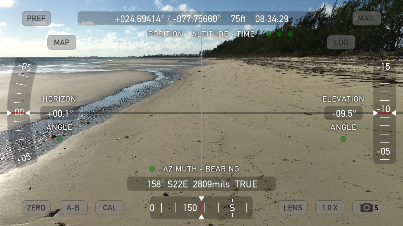 first survey end point, Beach Rd south of Autec - no piping plovers
