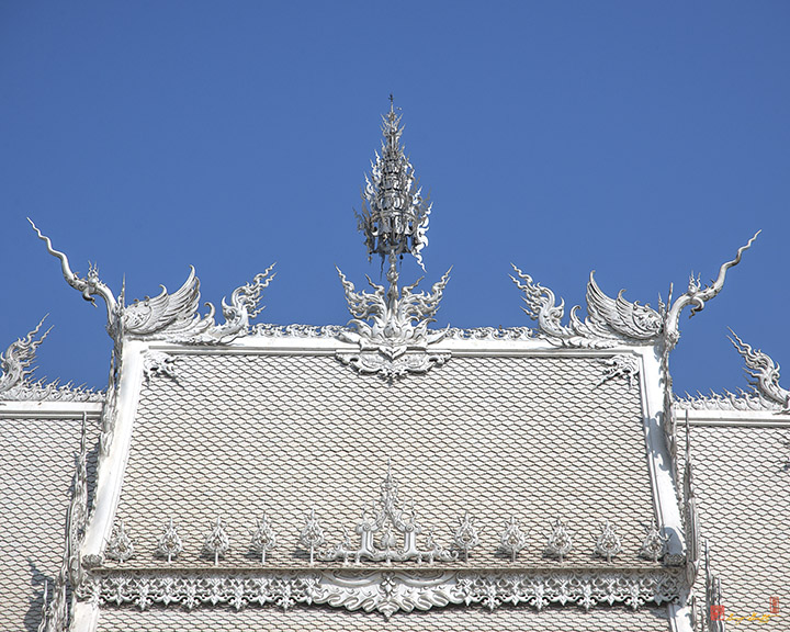 Wat Rong Khun Ubosot Roof (DTHCR0038)