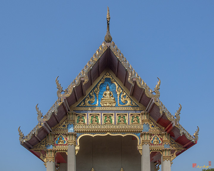 Wat Asokaram Phra Ubosot Gable (DTHSP0013)