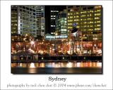Darling Harbour at night