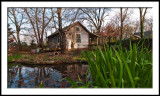 Pond and Studio, Early Evening Light