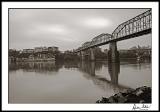 Rainy Day View of Chattanooga River Front