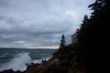 25DSC08435.jpg STORM DAWN AT BASS HARBOR HEAD LIGHTHOUSE ACADIA NATIONAL PARK MAINE