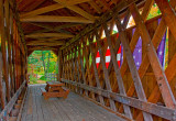 Cilleyville Bog Bridge Inside