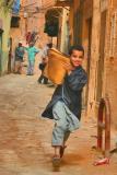 Picture shy, a boy in ghardaia,algeria