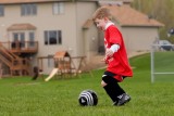 Ryan dribbling the ball