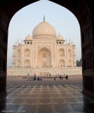 Western side of Taj Mahal