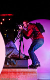 Photographer in stone