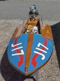 J17 is a 36 Jacoby Flyaway model built in North Bergan, New Jersey, by Pop Jacoby.