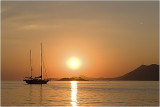 Lying at ancor in Cavtat Bay