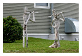Sculture sur bois flottant, Sainte-Anne-des-Monts