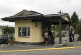 Bainbridge Island ferry station coffee stand