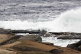 Black rocks